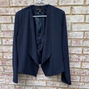 Navy blue Banana Republic open front blazer size 10